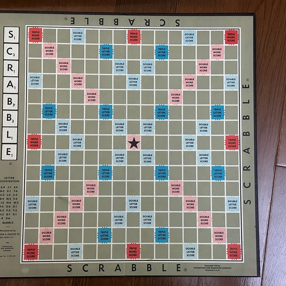 Scrabble vintage 1953 - Picture 2 of 9